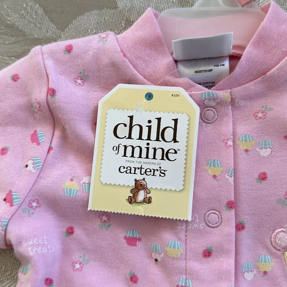 Carter’s Girls Child of Mine Sleep & Play 0-3 Months